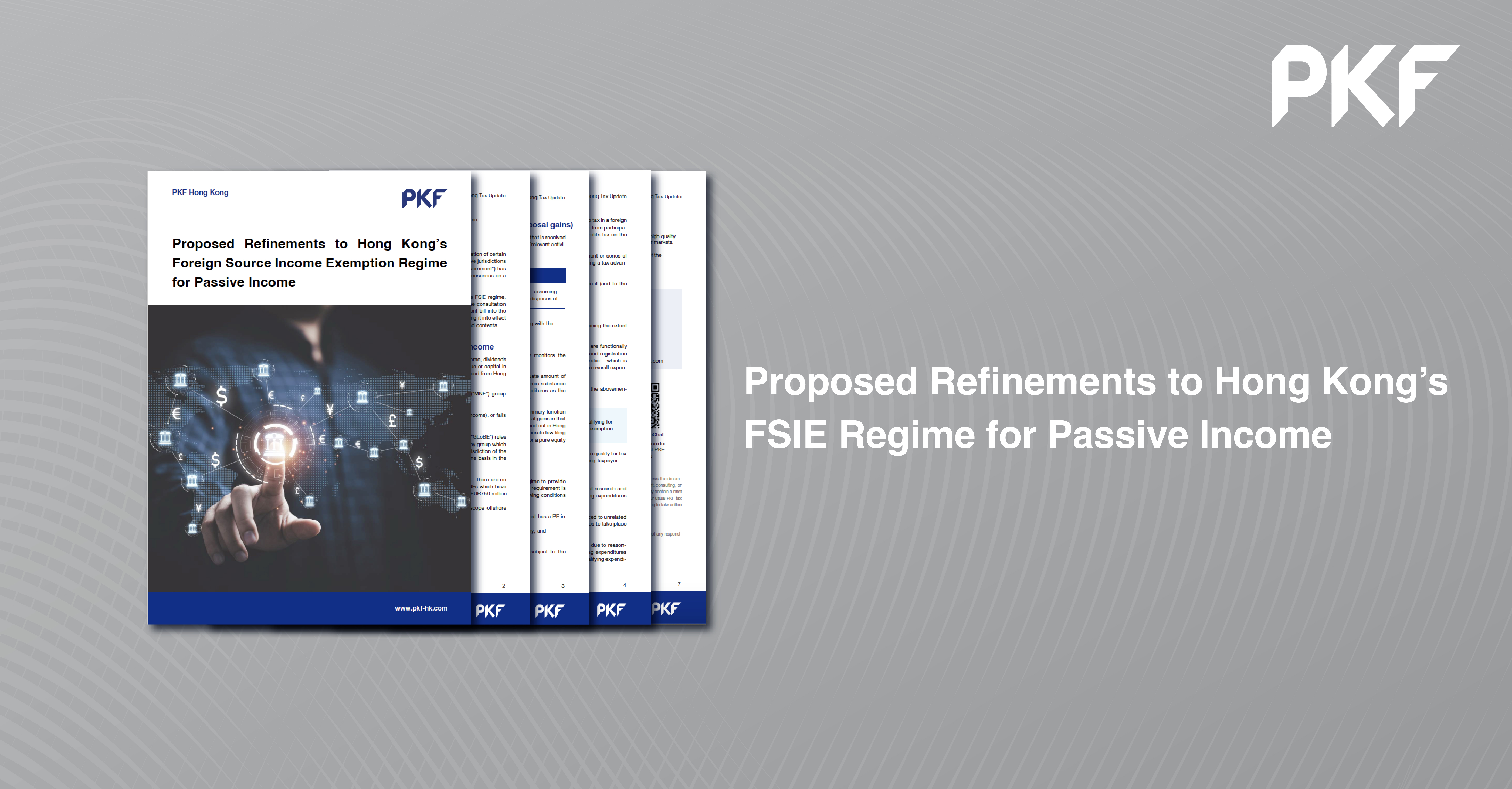 Proposed Refinements to Hong Kong’s FSIE Regime for Passive Income