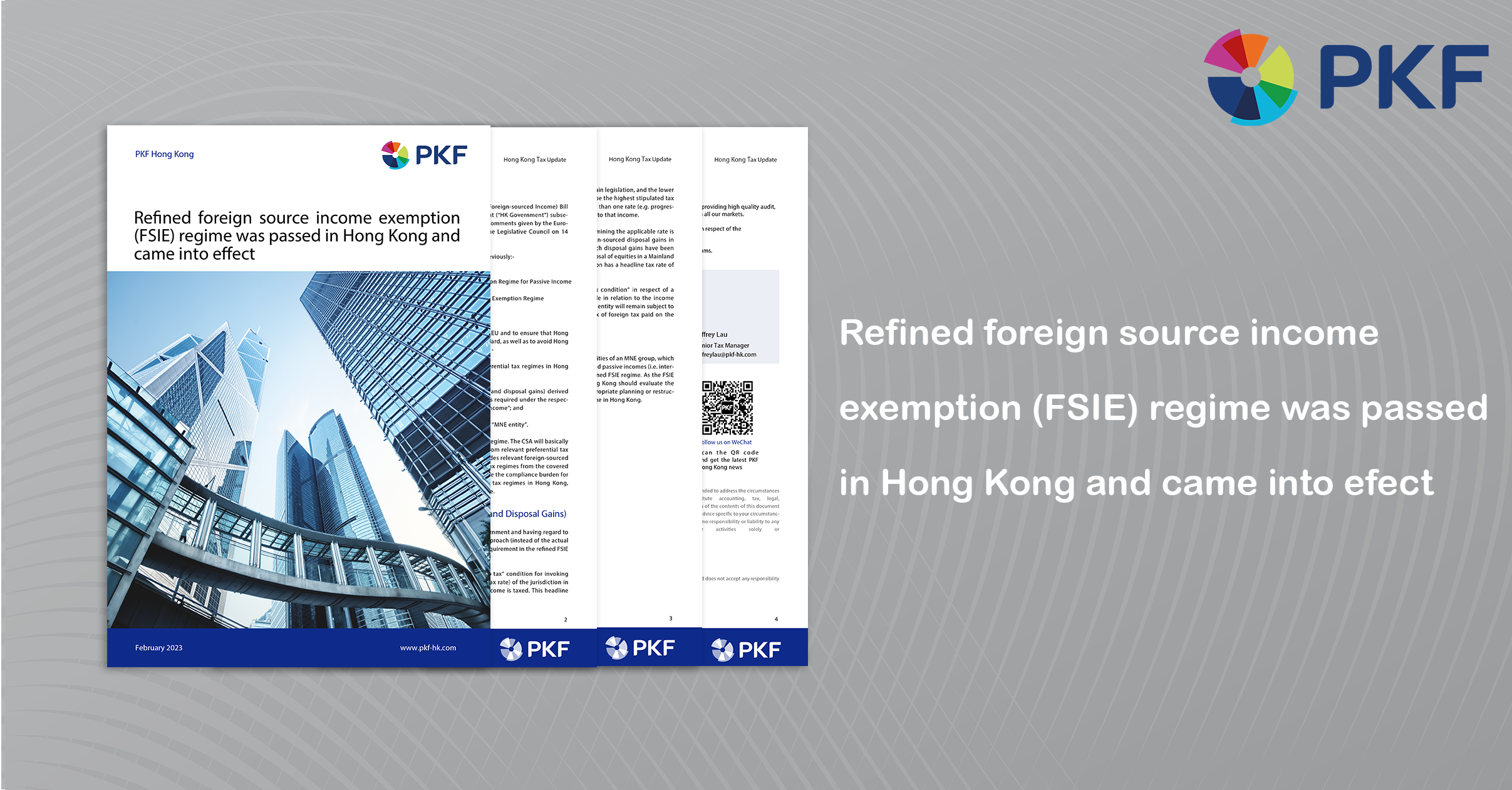 Refined foreign source income exemption (FSIE) regime was passed in Hong Kong and came into effect