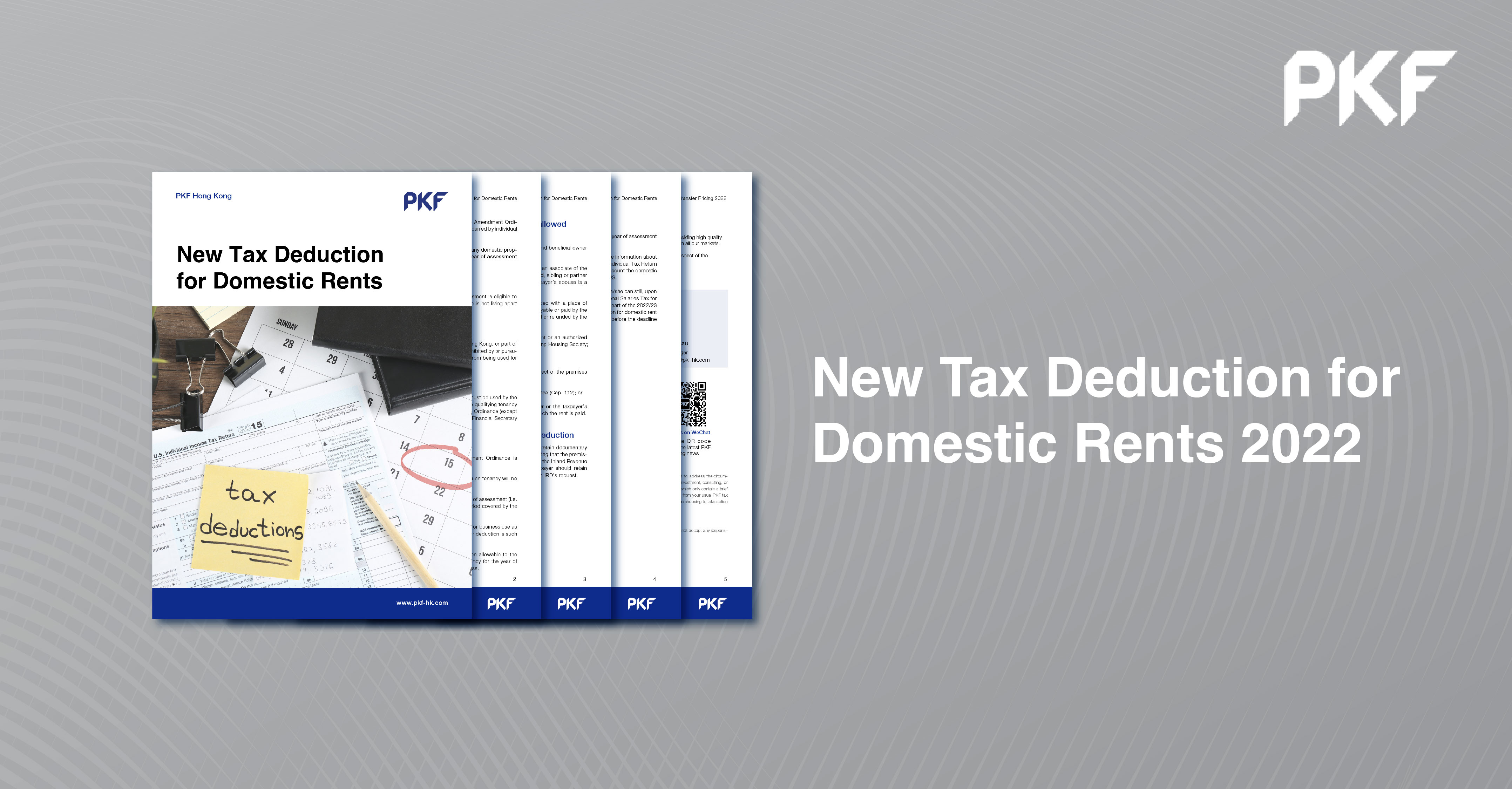 New Tax Deduction for Domestic Rents 2022